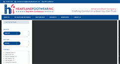 Desktop Screenshot of heartlandfootwearinc.com